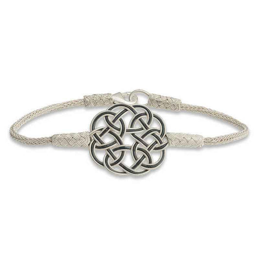 Kazaziye Knit Silver Bracelet