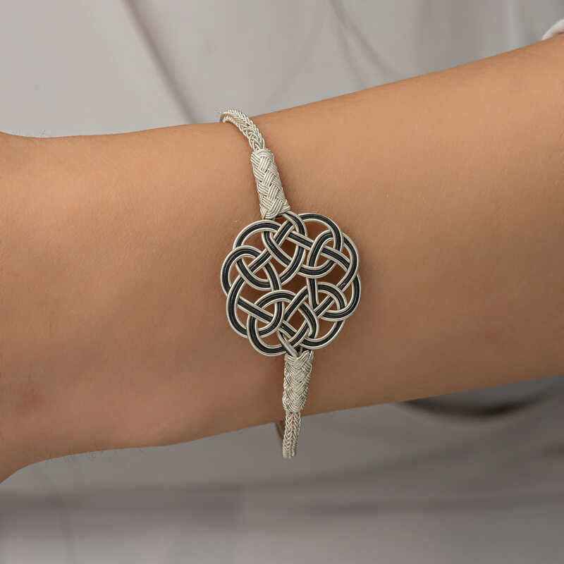 Kazaziye Knit Silver Bracelet