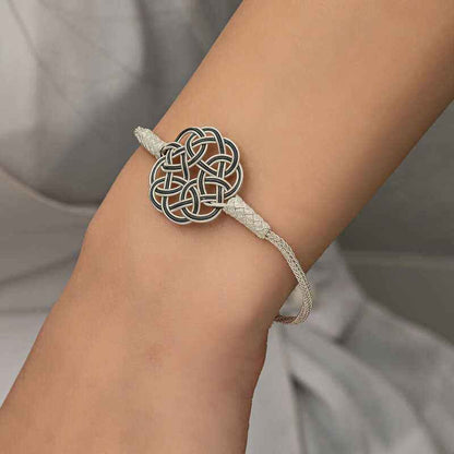 Kazaziye Knit Silver Bracelet