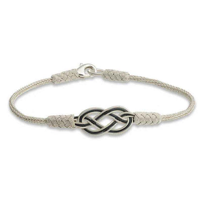 Kazaziye Knit Silver Bracelet