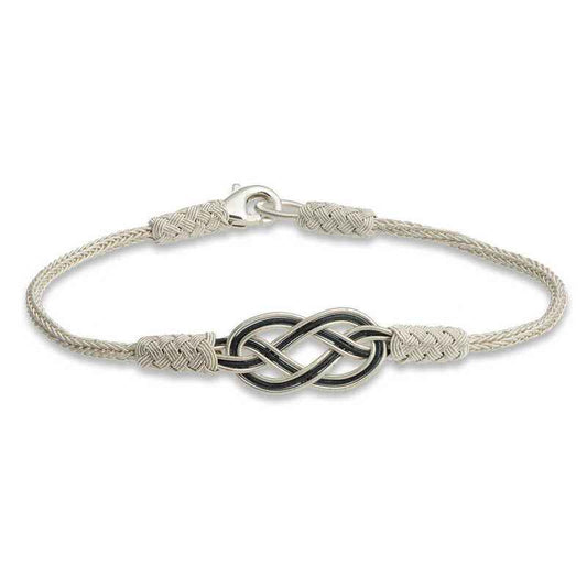 Kazaziye Knit Silver Bracelet