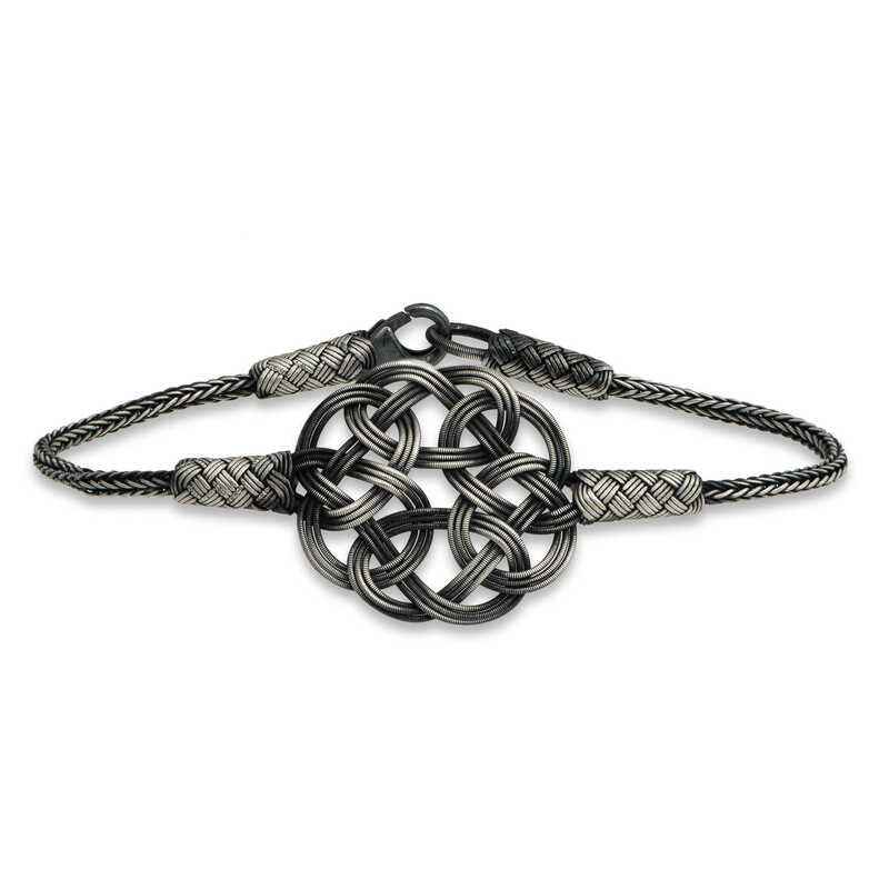 Kazaziye Knit Women's Silver Bracelet