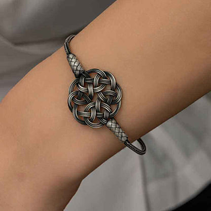 Kazaziye Knit Women's Silver Bracelet