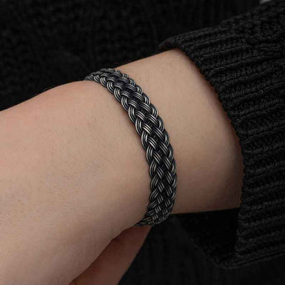 Kazaziye Knit Silver Bracelet