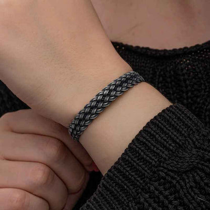 Kazaziye Knit Silver Bracelet
