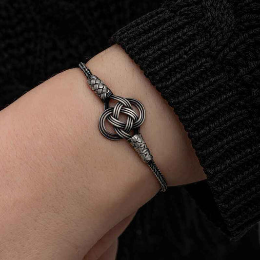 Kazaziye Knit Silver Bracelet