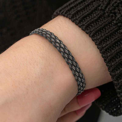 Kazaziye Knit Silver Bracelet