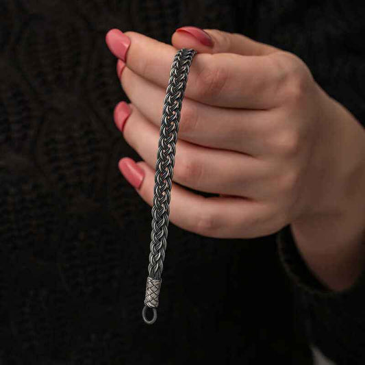 Silver Kazaziye Knotted Bracelet