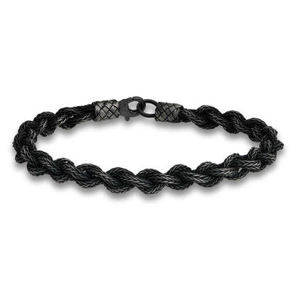 Bracelet en argent tricoté Kazaz Wire Art