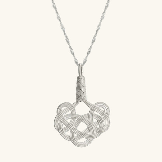 Kazaz Wire Art Geflochtene Silberkette für Damen