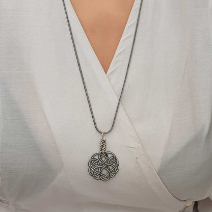 Kazaz Wire Art Geflochtene Silberkette für Damen