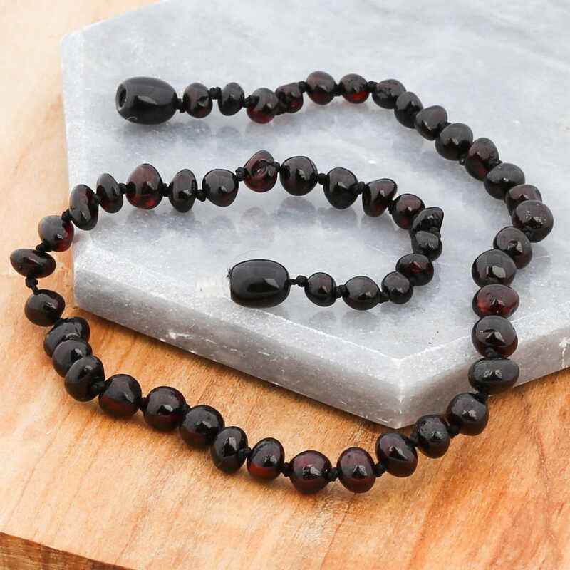 Baby Drop Amber Teething Necklace