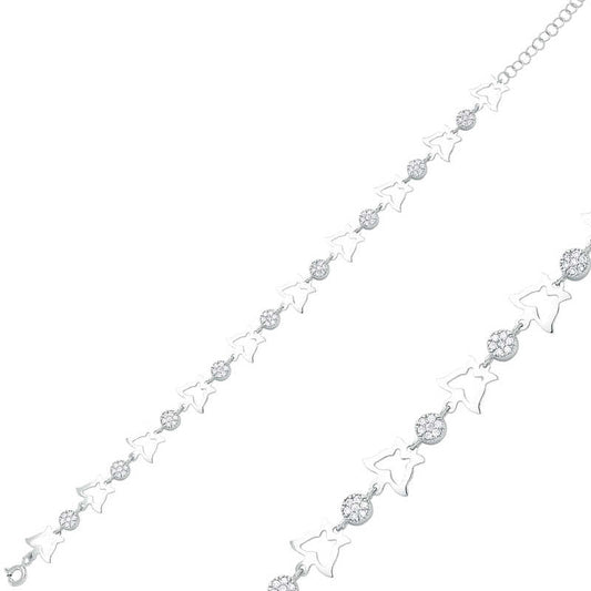 Butterfly Women's Silver Bracelet
