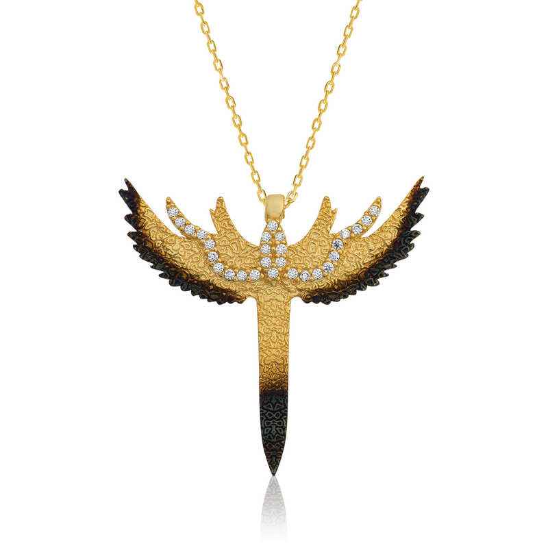 Sword Women's Silver Pendant