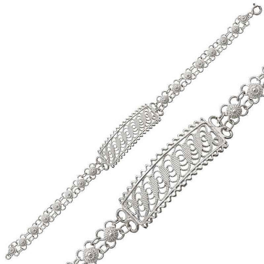 Beypazarı Filigree Silver Bracelet