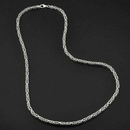 Silver King Chain - 5 mm Square