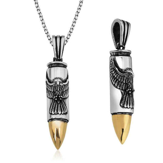 Lead Silver Pendant Necklace