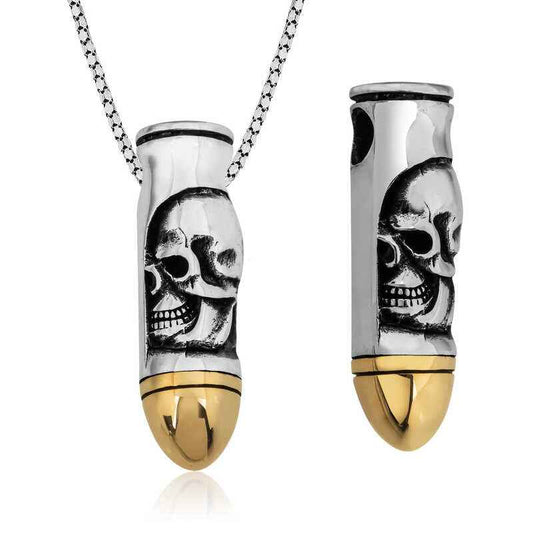 Lead Silver Pendant Necklace