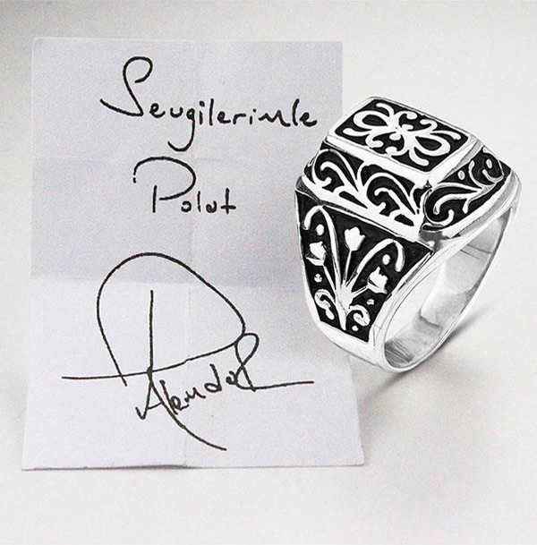 Kurtlar Vadisi Men's Silver Ring