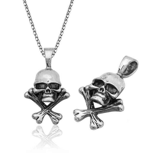 Skull Silver Pendant