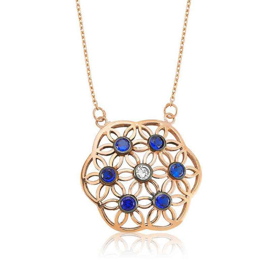 Flower of Life Women's Silver Necklace