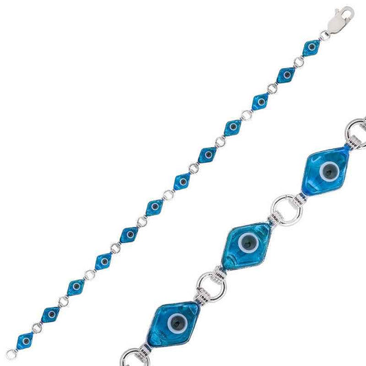 Nazar Women's Silver Bracelet