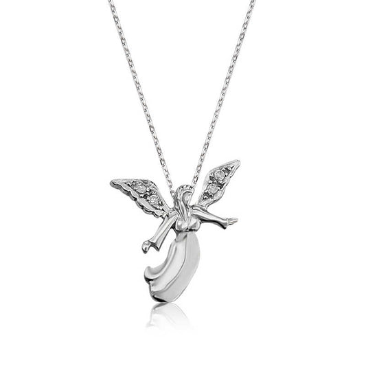 Angel Women's Silver Necklace