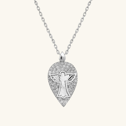 Angel Drop Women's Silver Pendant