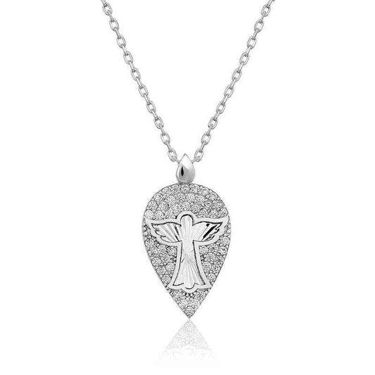 Angel Drop Women's Silver Pendant