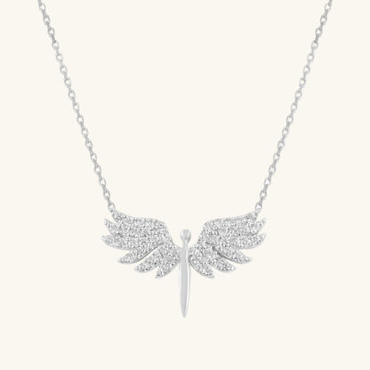 Collier en argent pour femme Archange Michel