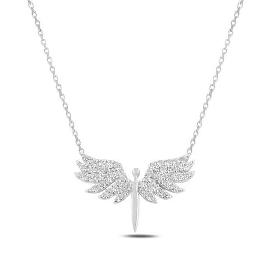 Archangel Michael Women's Silver Necklace