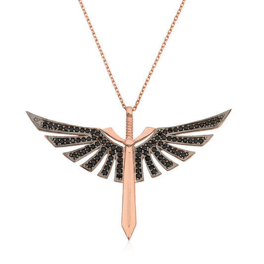 Michael's Sword Silver Necklace