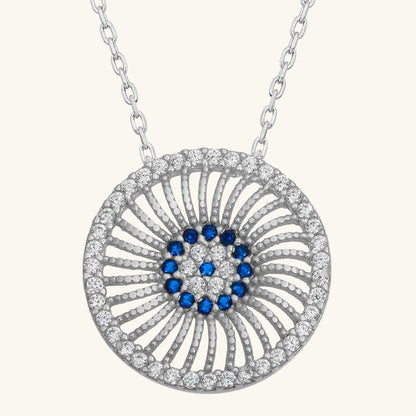 Evil Eye Women's Silver Necklace