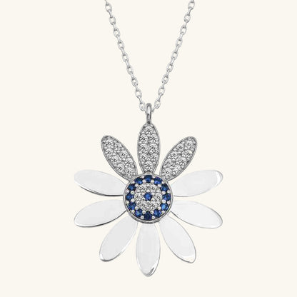 Nazarlı Papatya Women's Silver Necklace