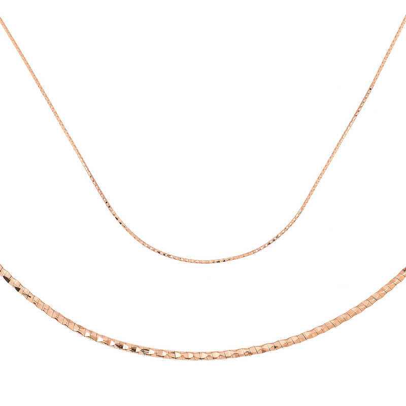 Silver Omega Choker Chain
