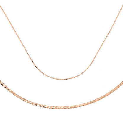 Silver Omega Choker Chain