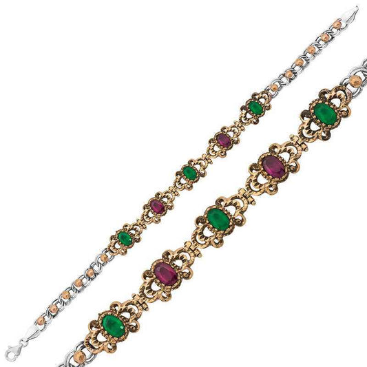 Authentic Fantasy Women's Silver Bracelet