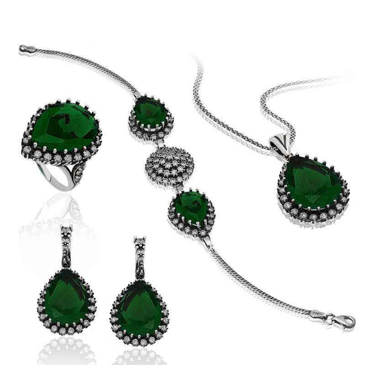 Hürrem Sultan Women's Silver Set