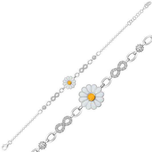 Daisy Women's Silver Bracelet