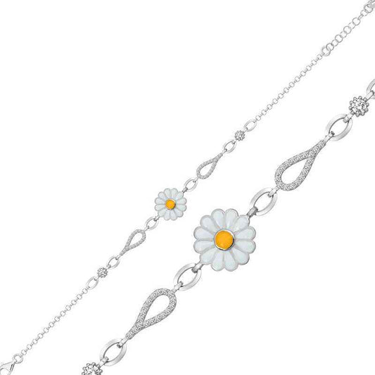 Daisy Women's Silver Bracelet