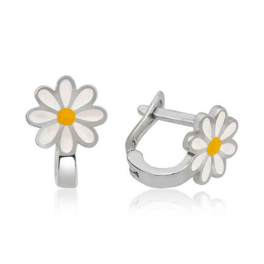 Daisy Children's Silver Earrings