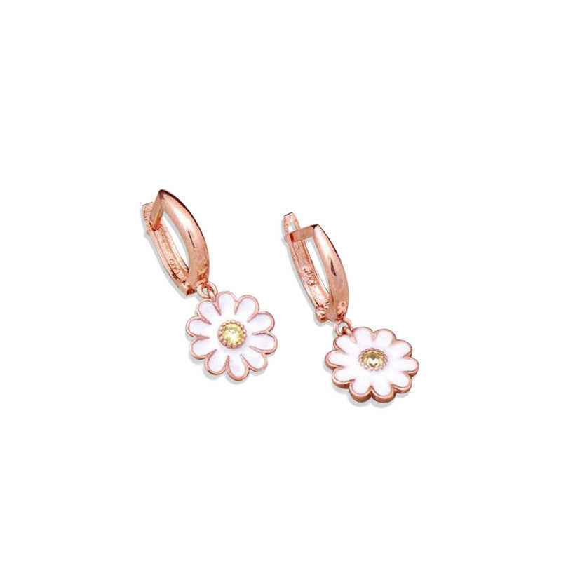 Daisy Silver Earrings