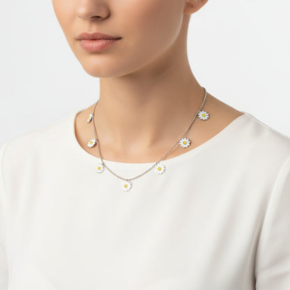 Daisy Luck Damen-Silberkette