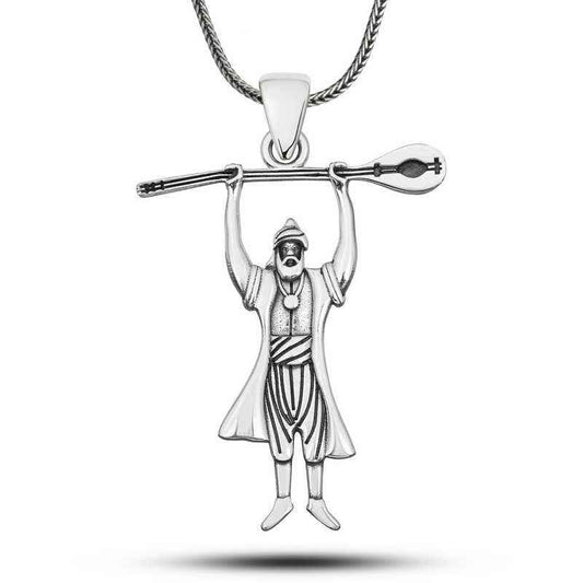 Pir Sultan Abdal Men's Silver Pendant