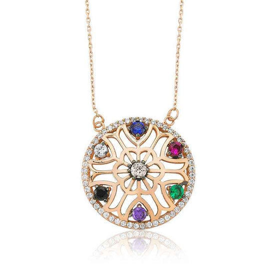 Flower of Life Women's Silver Necklace