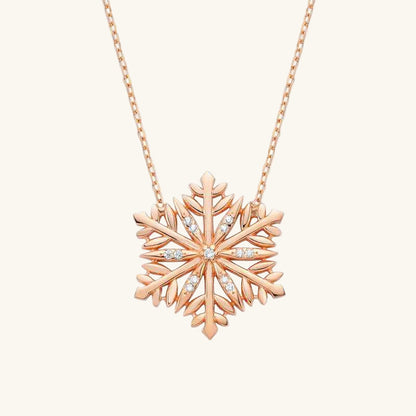 Snowflake Women's Silver Necklace