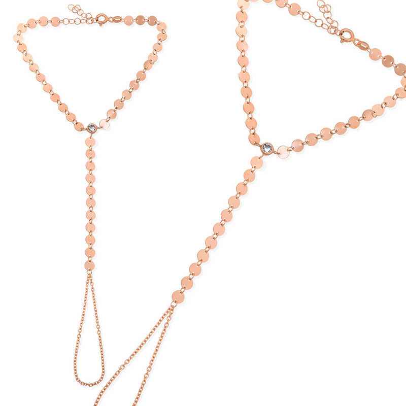 Rose Plated Pullu Şahmeran Silver