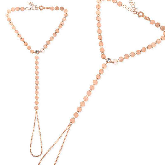 Rose Plated Pullu Şahmeran Silver