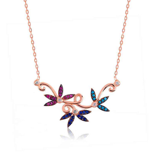Love Branch Women's Silver Necklace