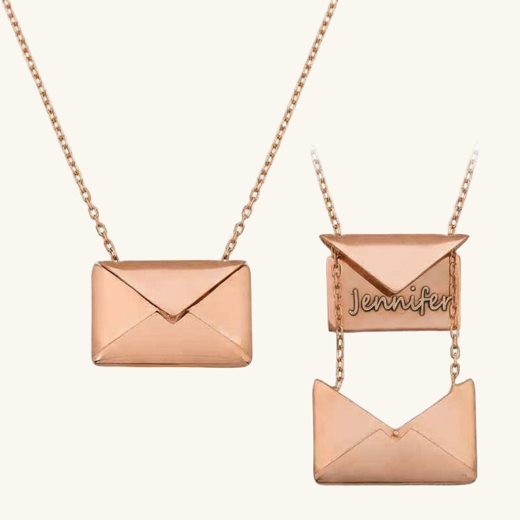 Love Letter Women's Silver Necklace